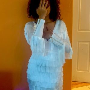 White Shakira Dress - by All Things Cherish.